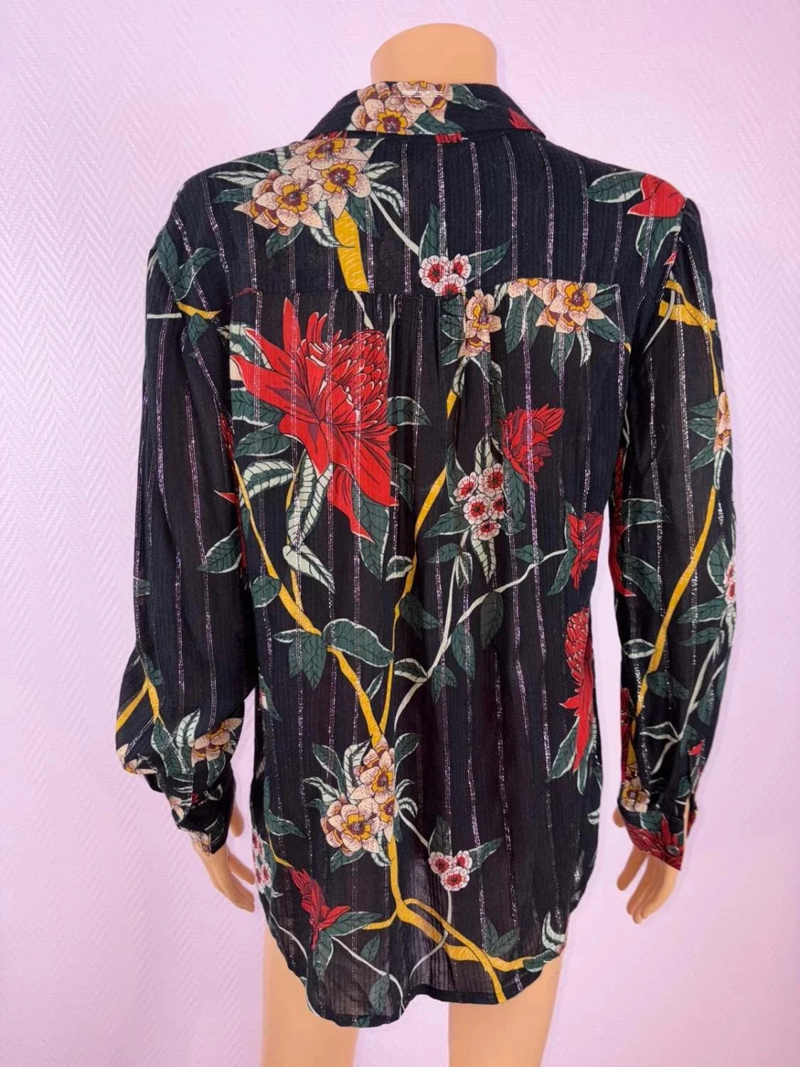Camisa feminina tamanho 0 Ba&sh limpa – photo 4